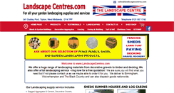 Desktop Screenshot of landscapecentres.com